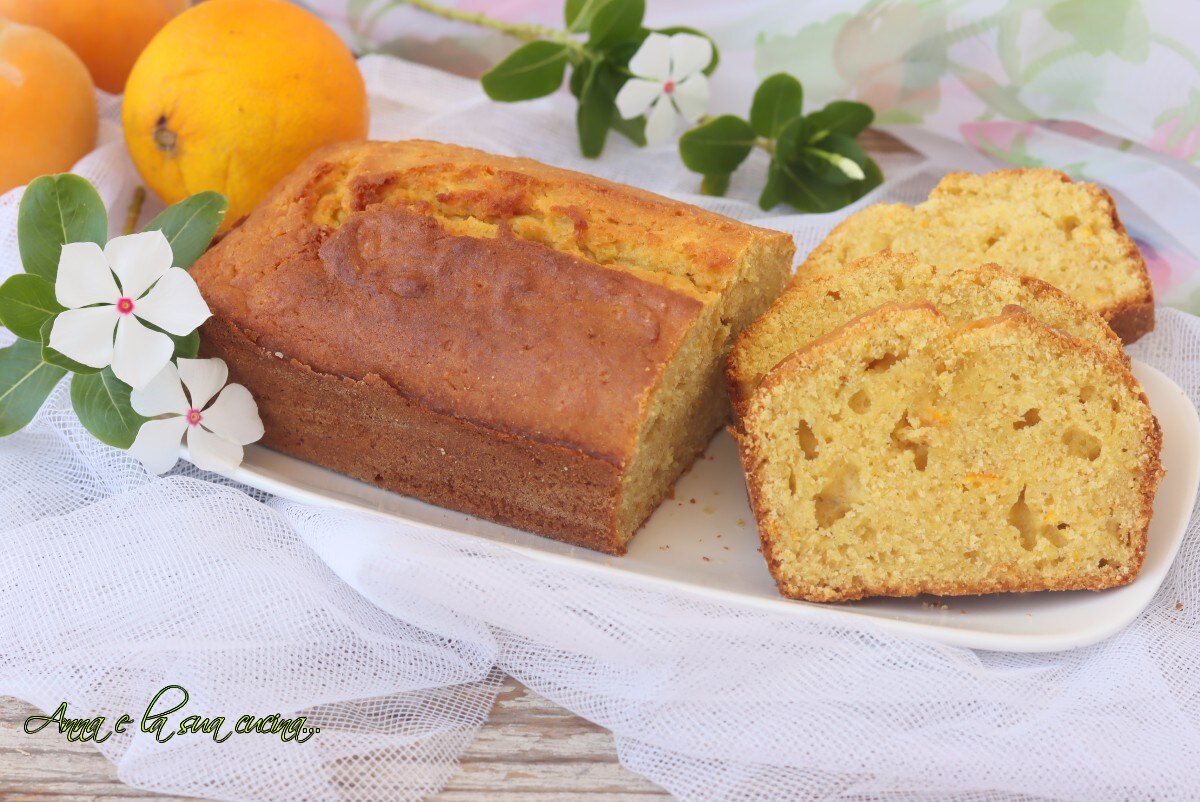 Plumcake met gepureerd fruit