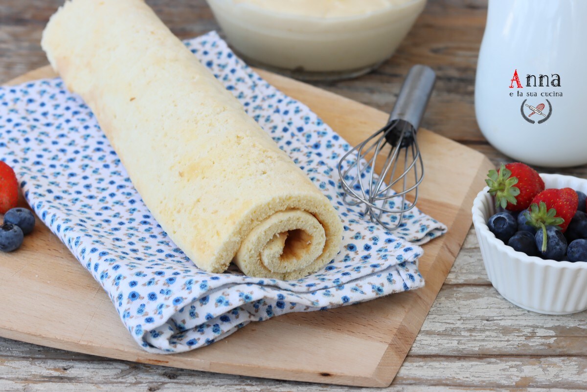 Biscuitdeeg voor rollen en boomstronken