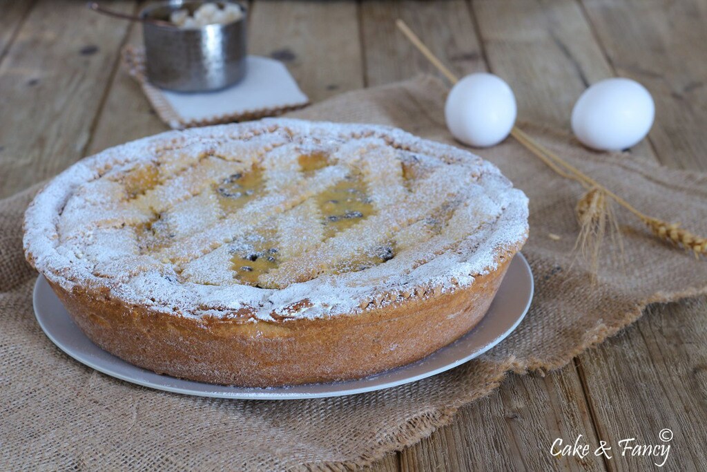 pastiera met chocolade