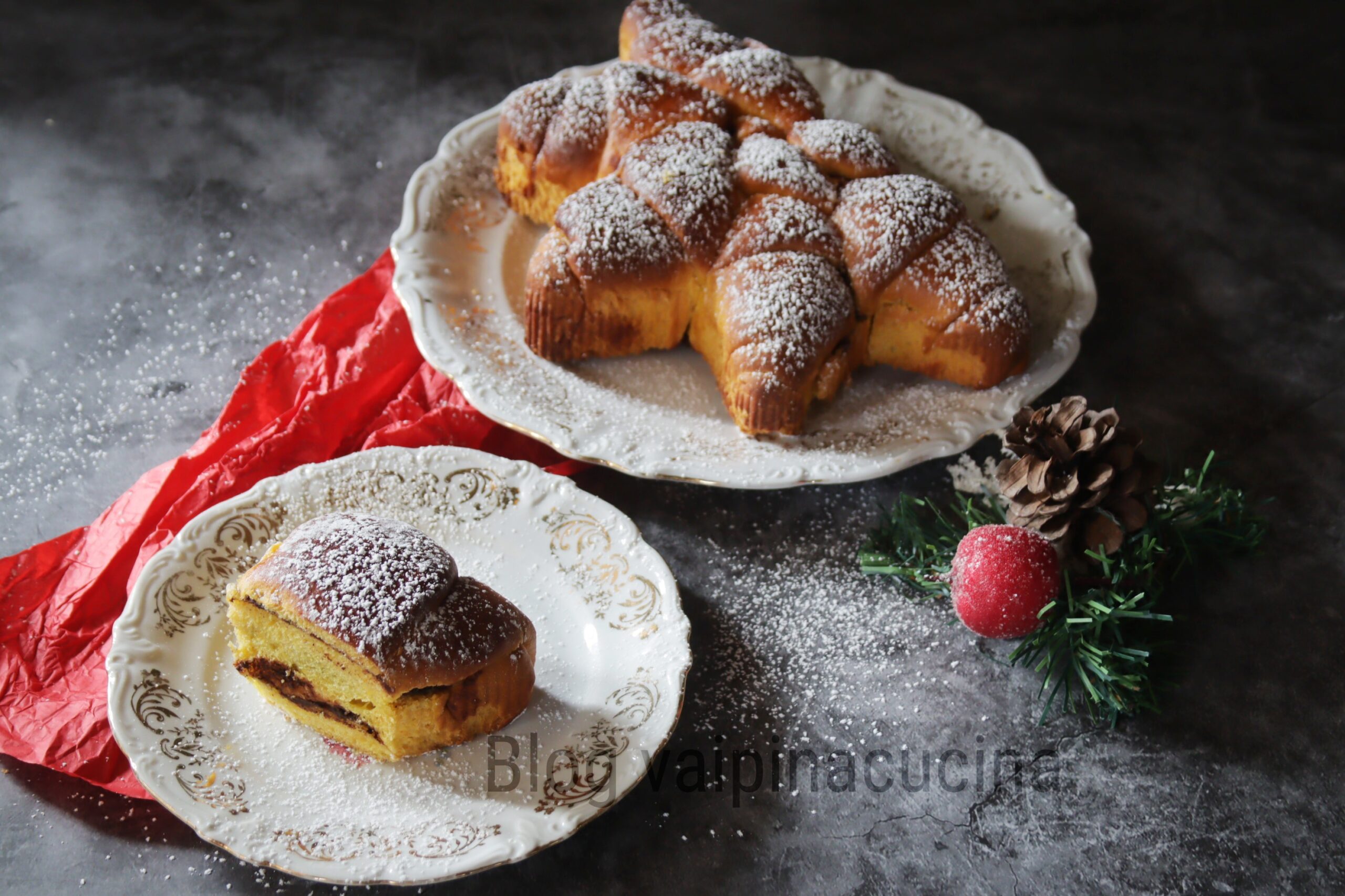 Chocolade en Pompoen Brioche