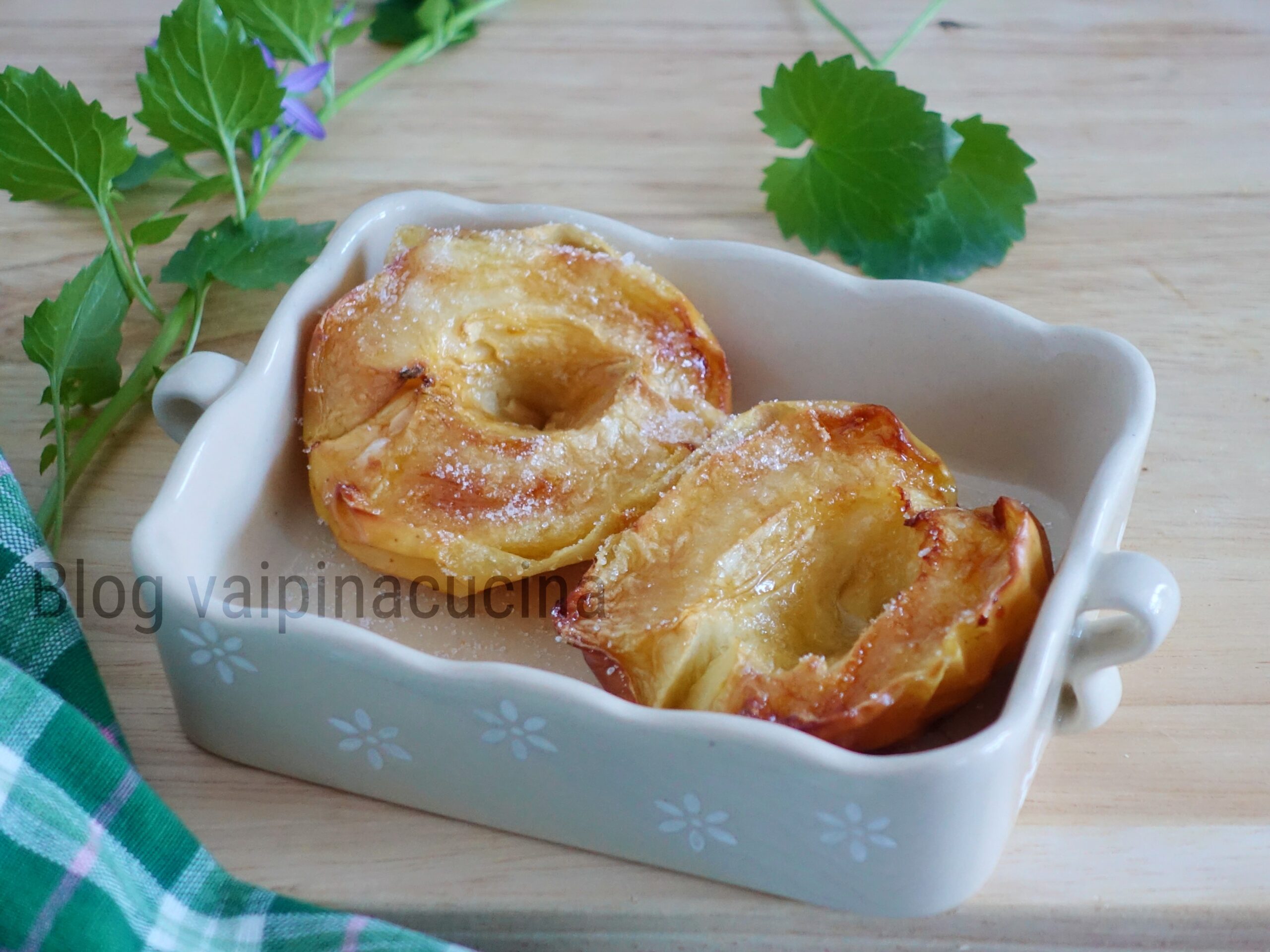 Golden Appels in de Airfryer