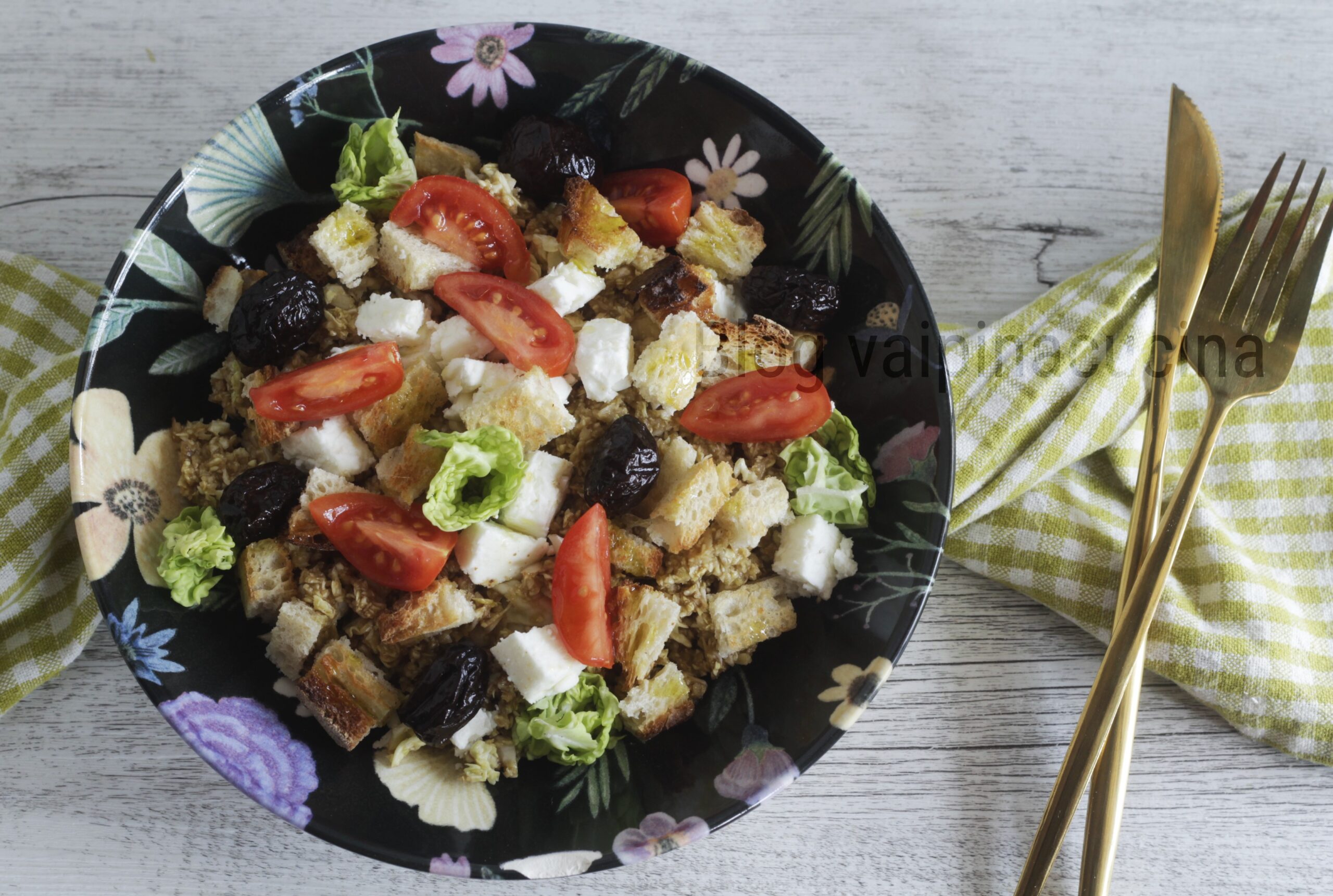 Savooikool en ansjovis salade