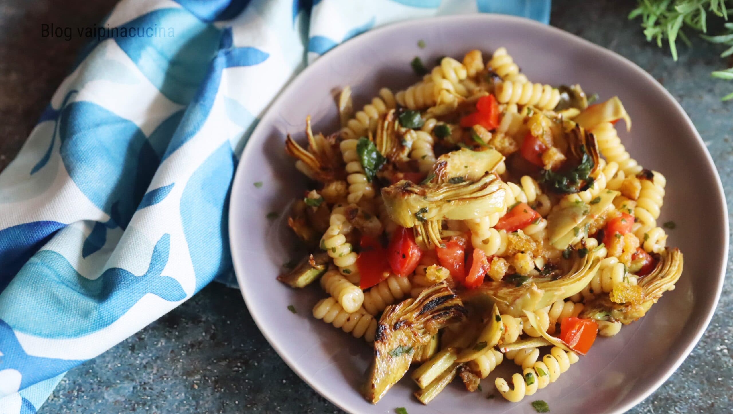 Pasta met artisjokken