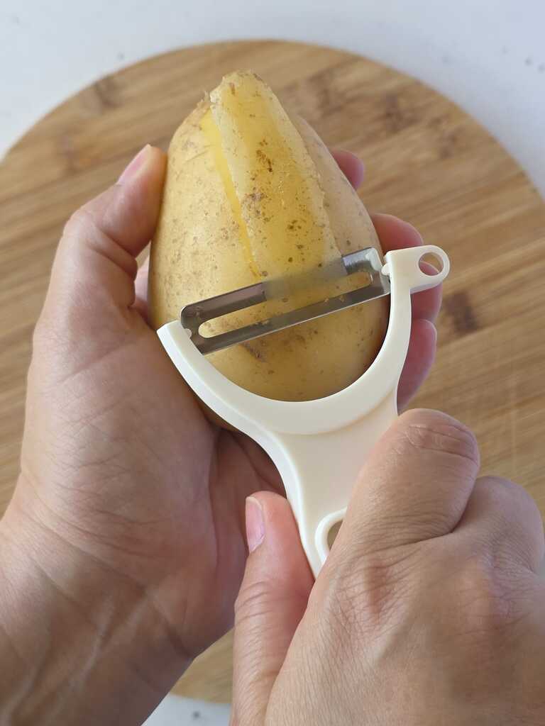 Paprika en aardappelen