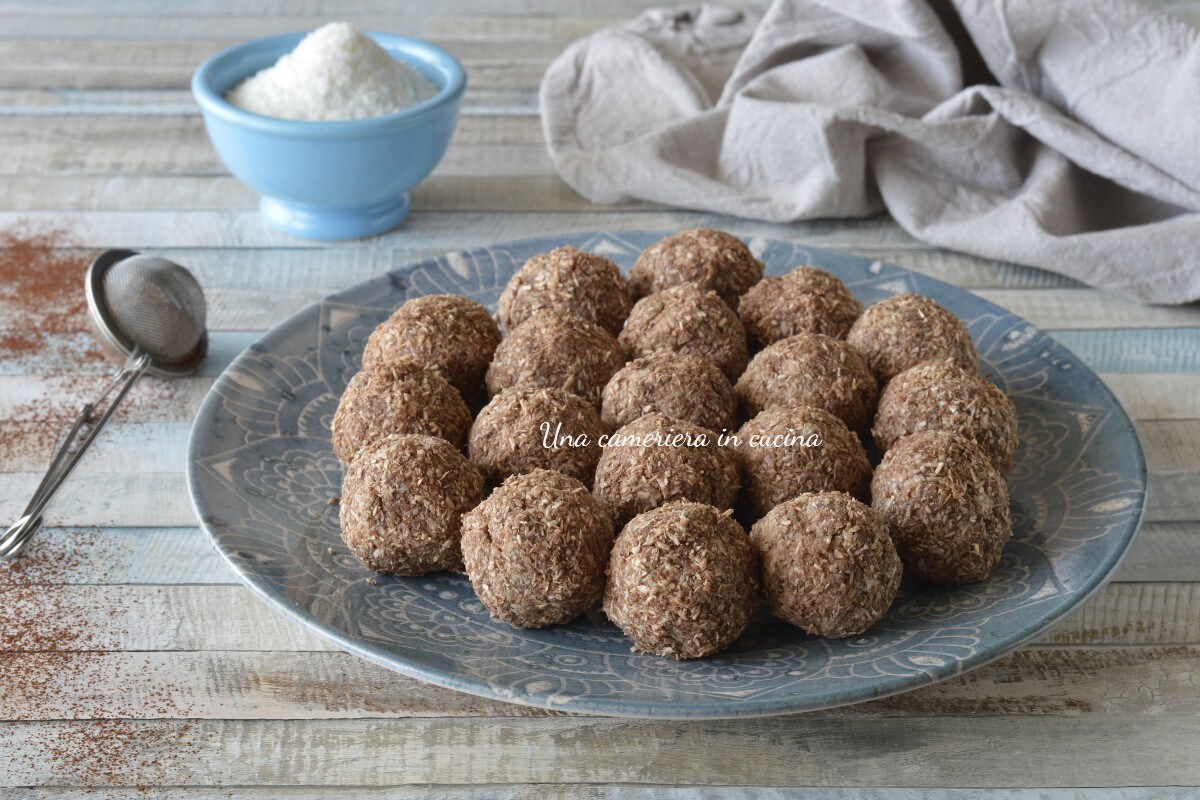 Ricotta en kokosballetjes