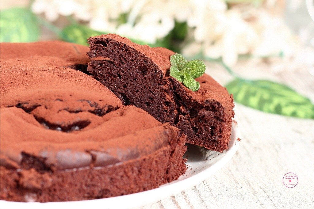 Chocoladetaart zonder vet en suiker