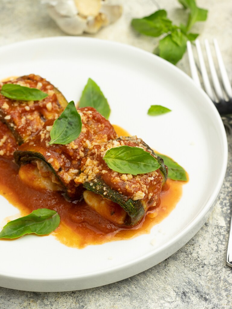 courgette en worst rolletjes