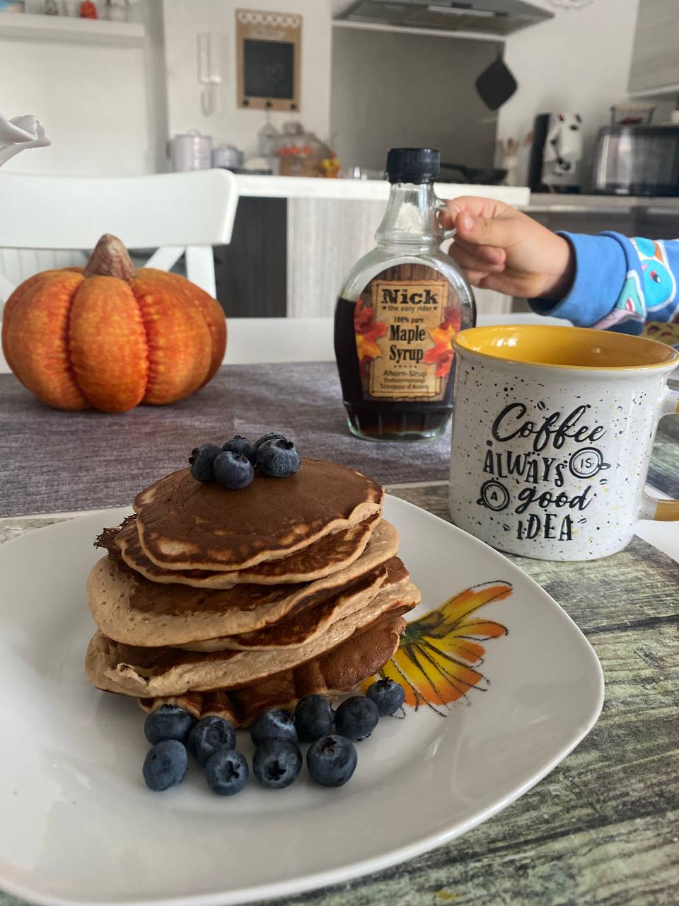 Bananenpannenkoeken zonder eieren