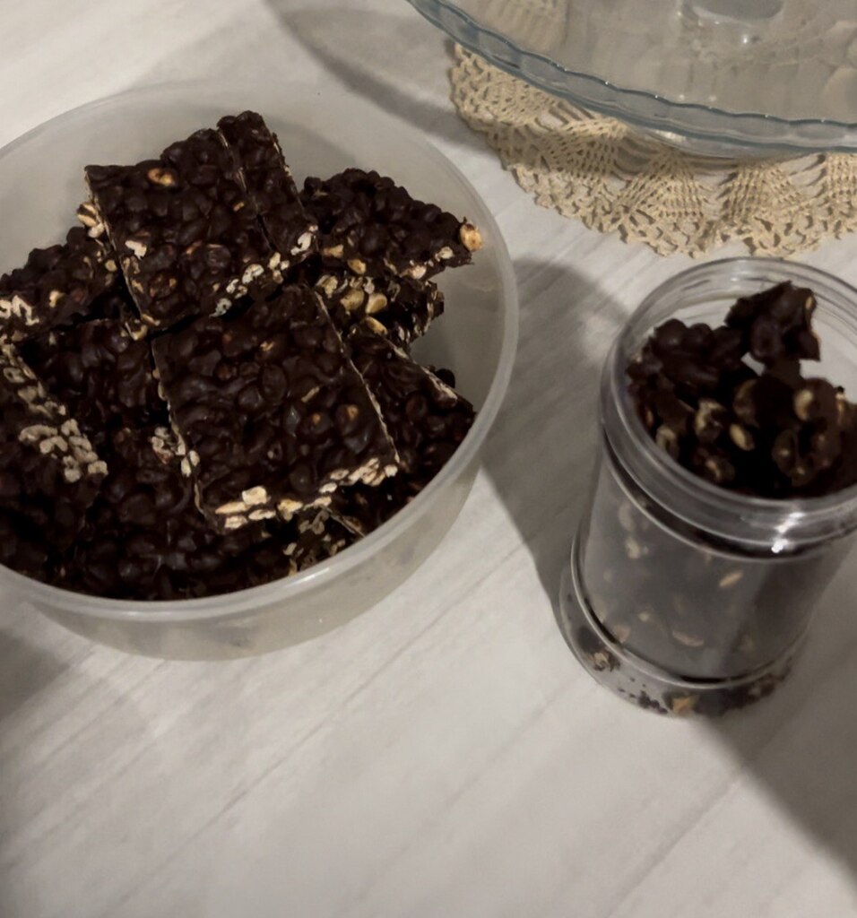 Chocolade- en graanrepen