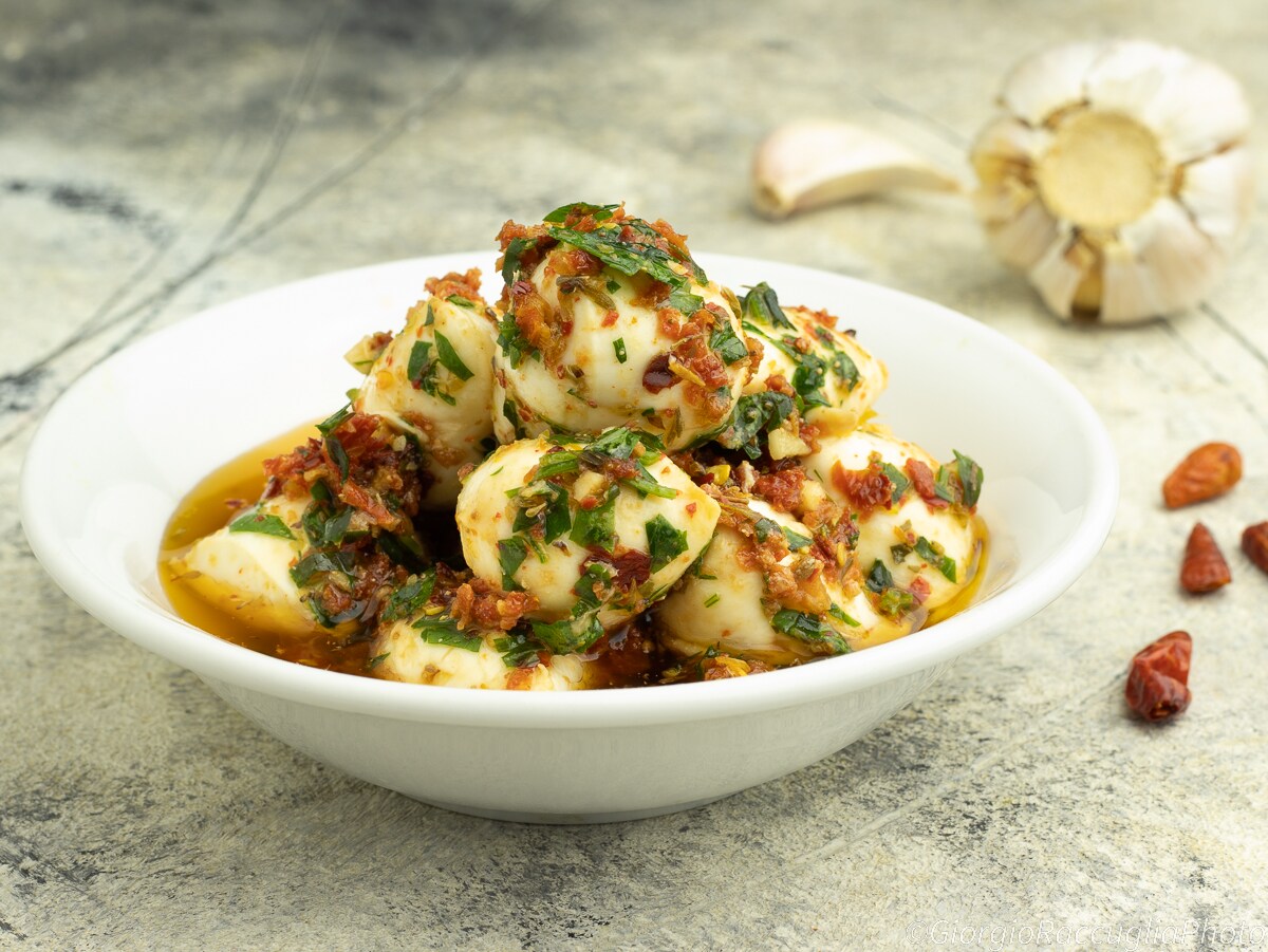 Gemarineerde mozzarella: fris en smakelijk voorgerecht