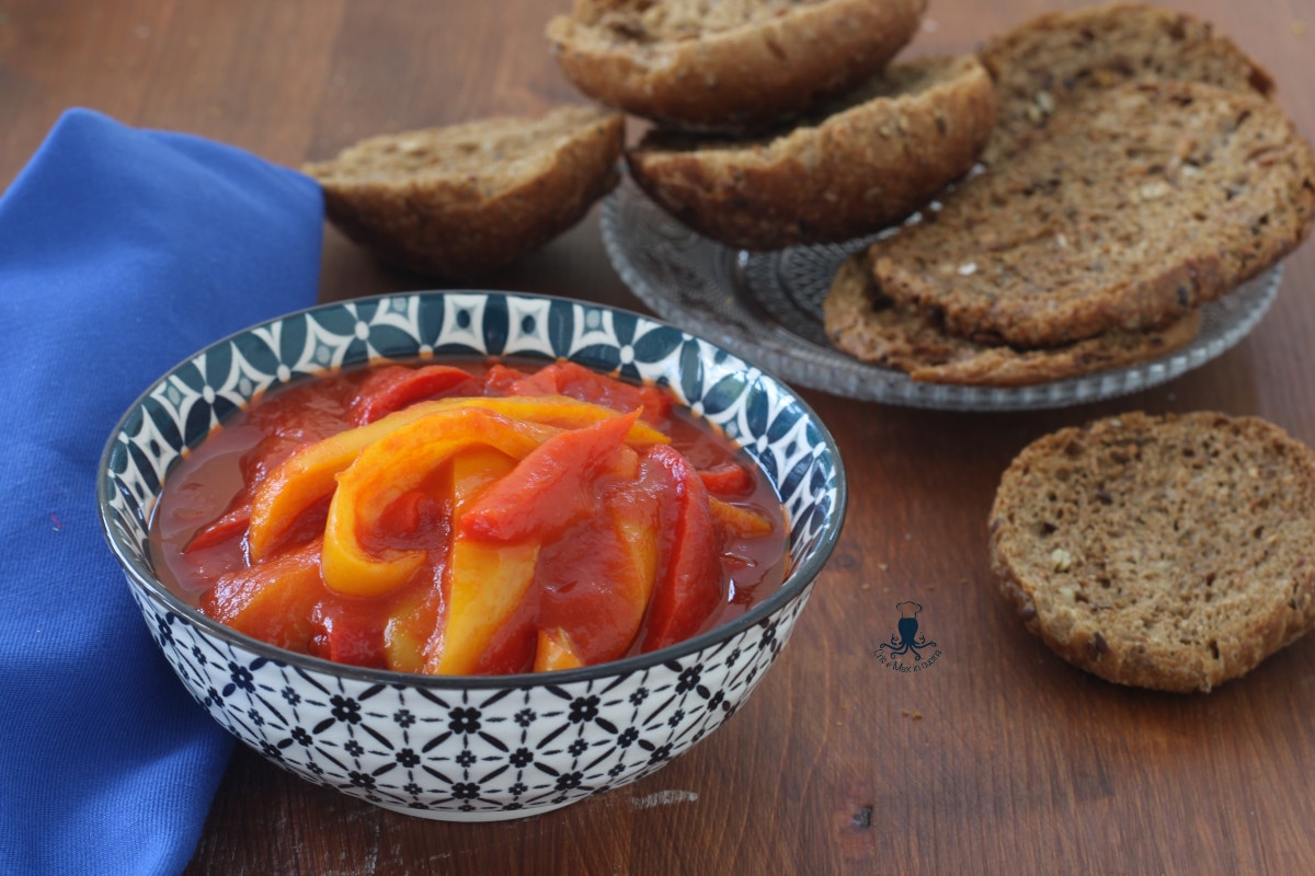 Gestoofde Paprika’s