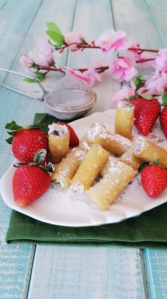 gevulde zoete rigatoni