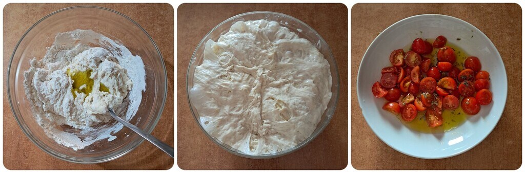Zachte focaccia zonder deeg