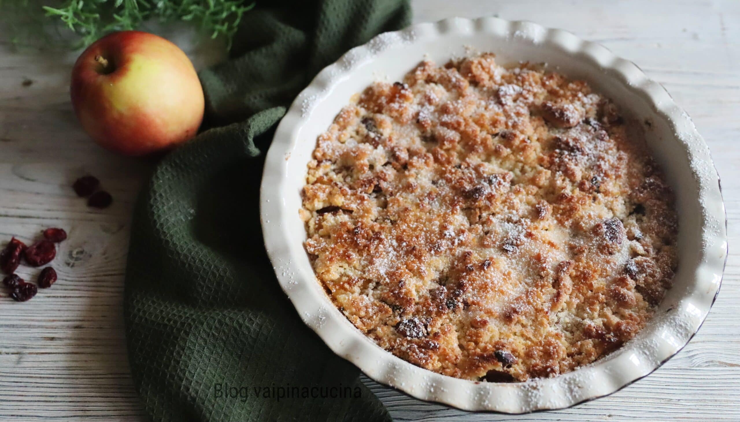 Snelle appelcrumble recept