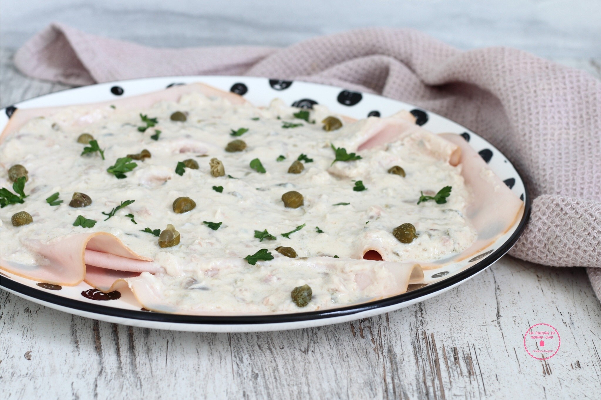 Kalkoenfilet met tonijn zonder eieren