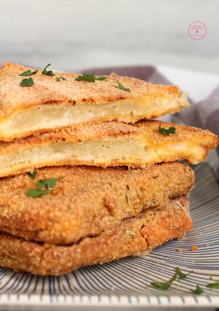 Mozzarella in carrozza uit de oven