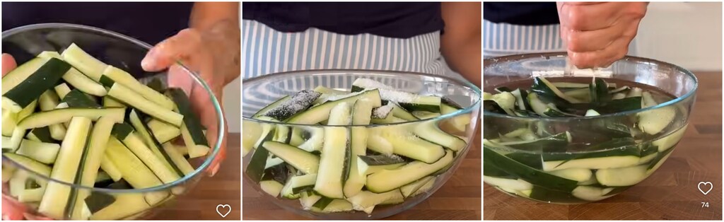 Oosterse Komkommersalade