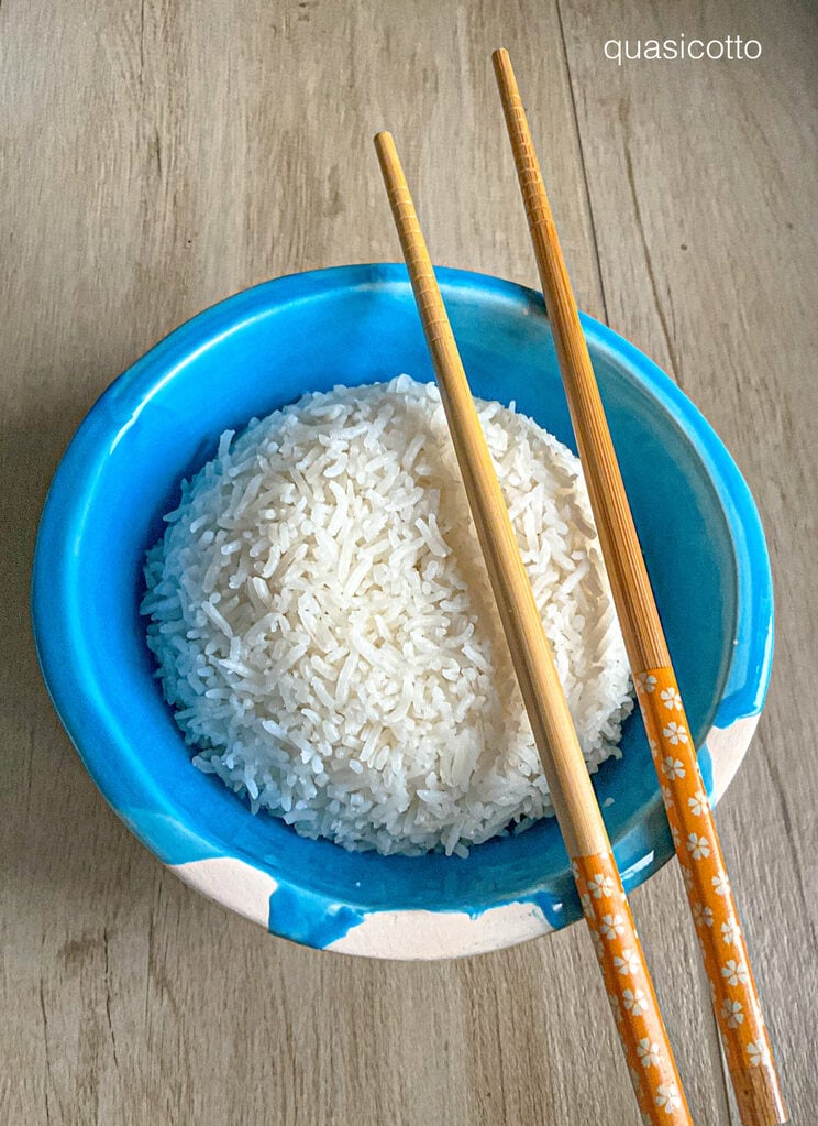 Basmati rijst perfect koken in een elektrische snelkookpan