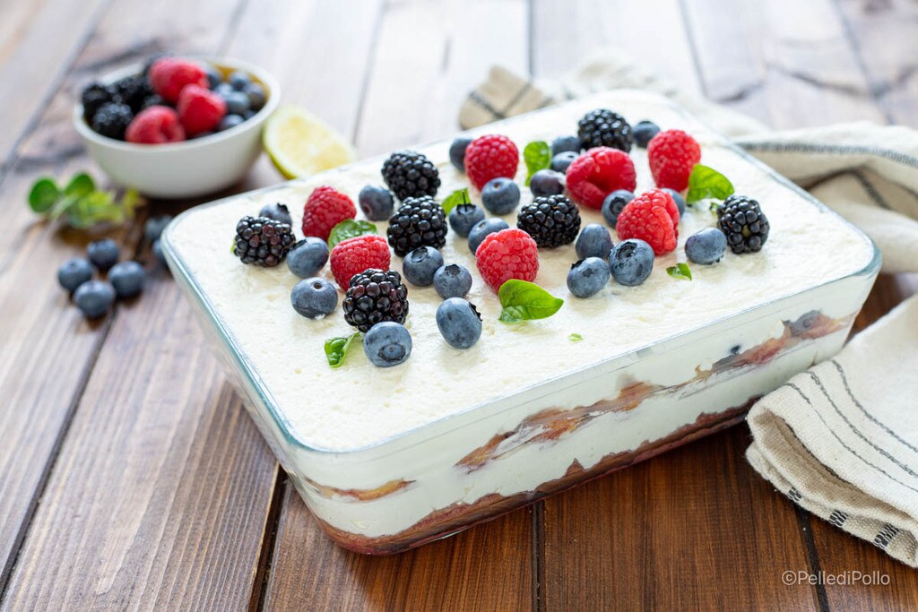tiramisù met bosvruchten