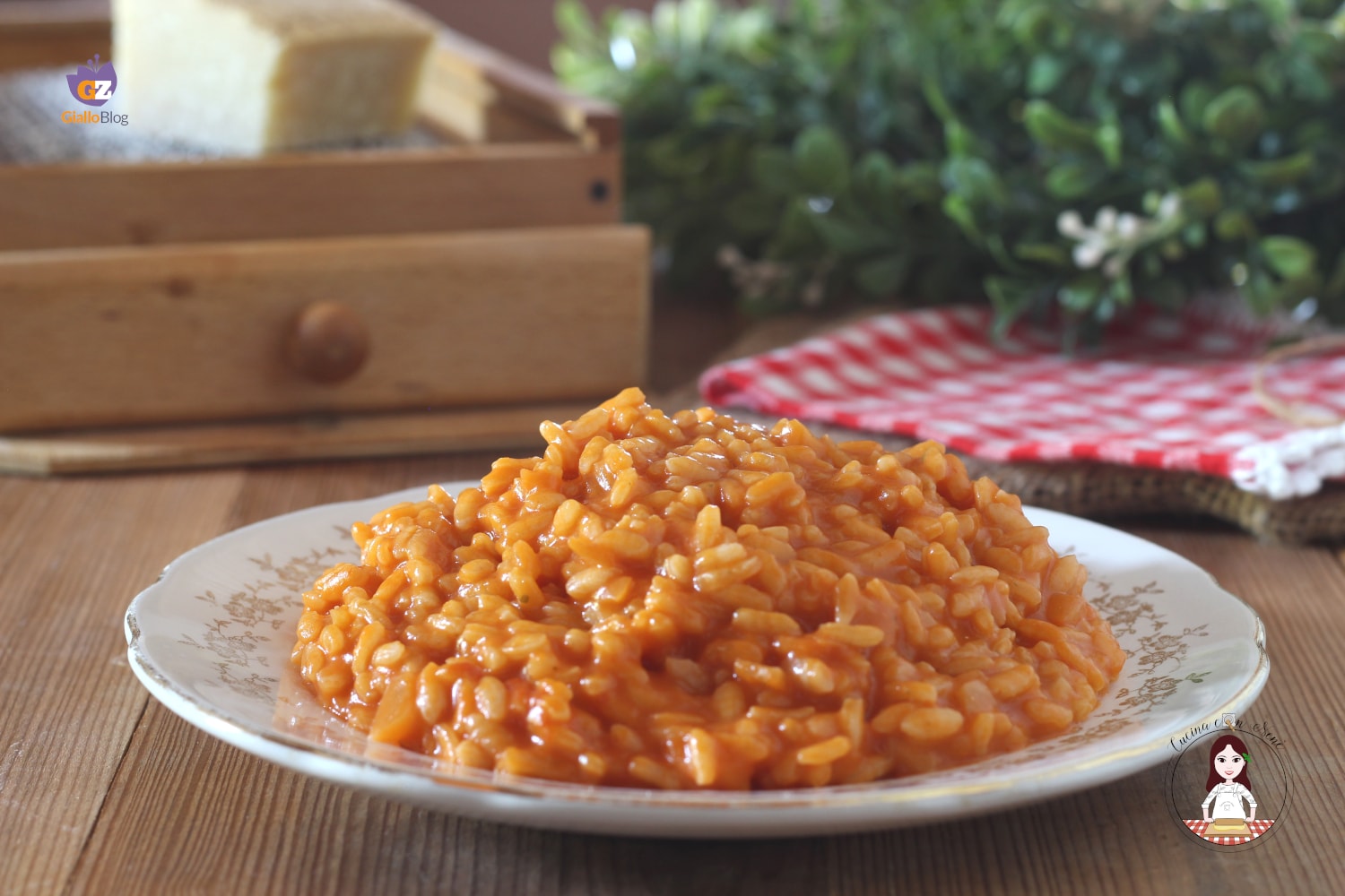 Tomatenrisotto in de pan