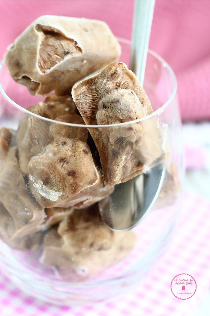 Yoghurtblokjes met koffie