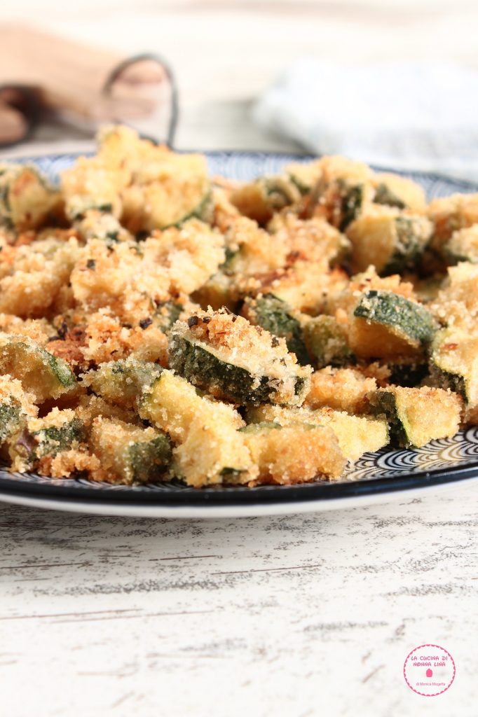 Zanderige courgettes uit de oven