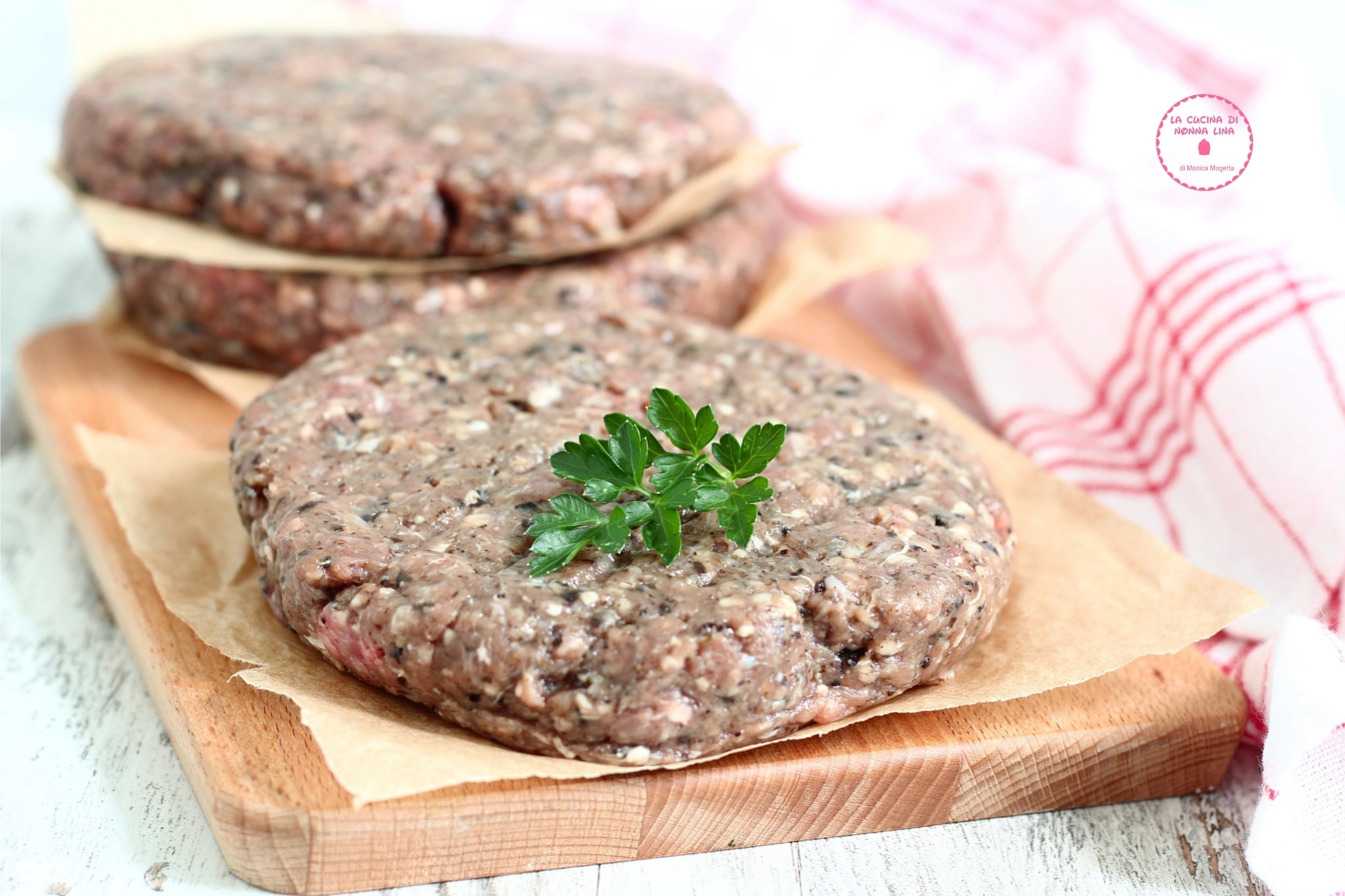 Zelfgemaakte truffelburgers