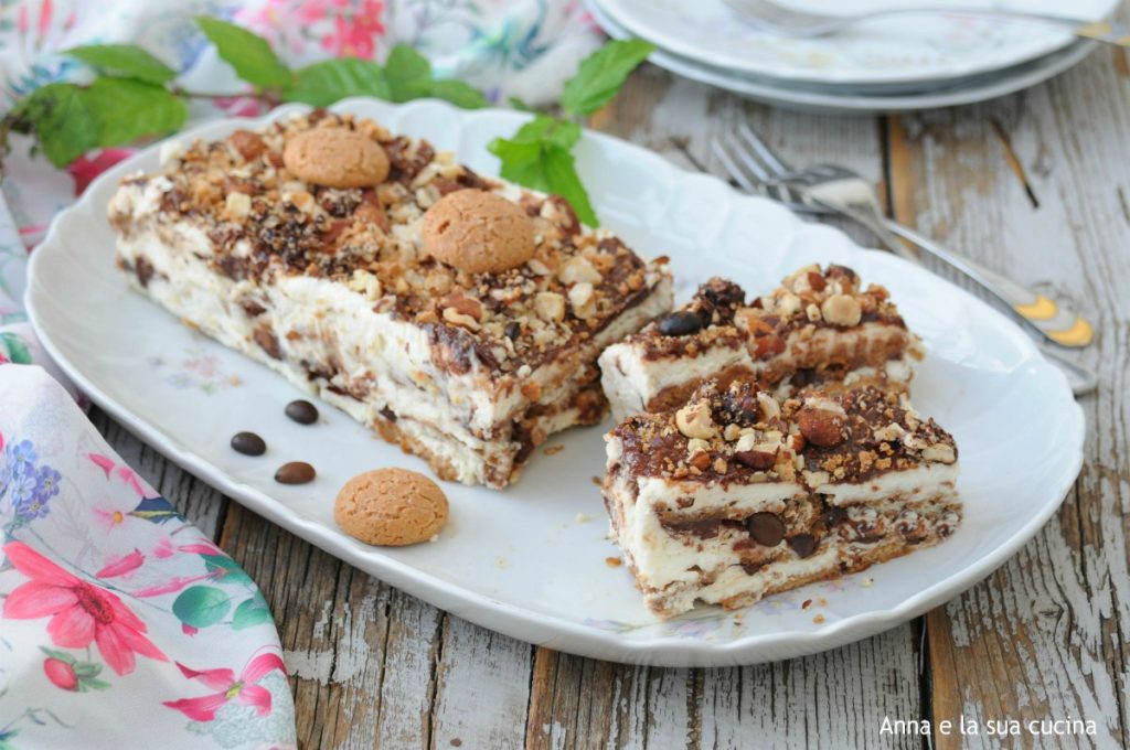 Snelle koffiebeker met mascarpone en yoghurt