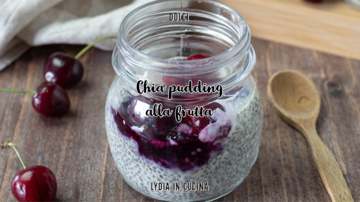 Chia pudding met fruit