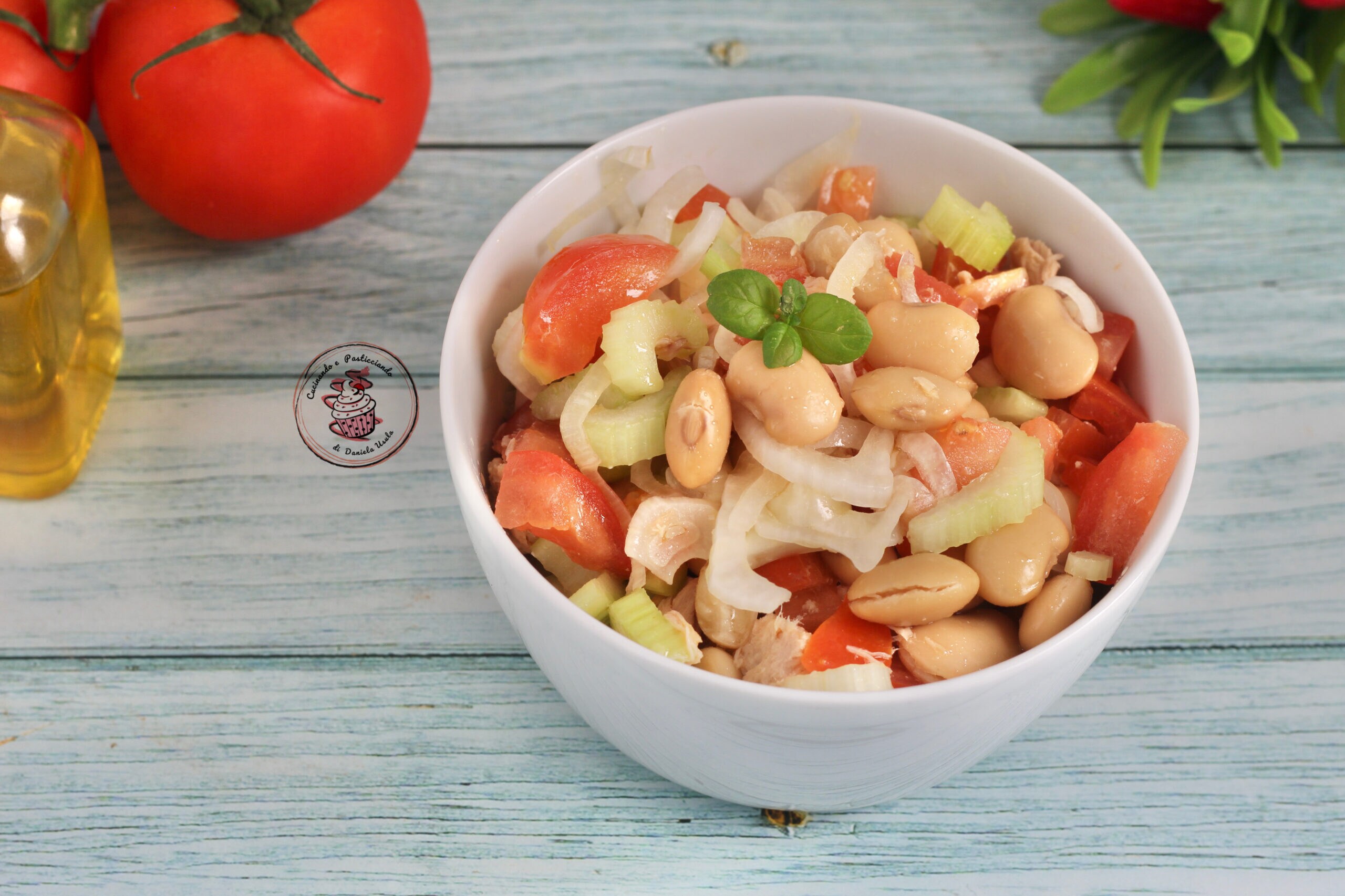 Super snelle zomerse bonensalade