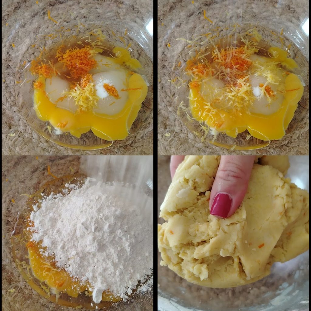 Gevlochten honingkoekjes