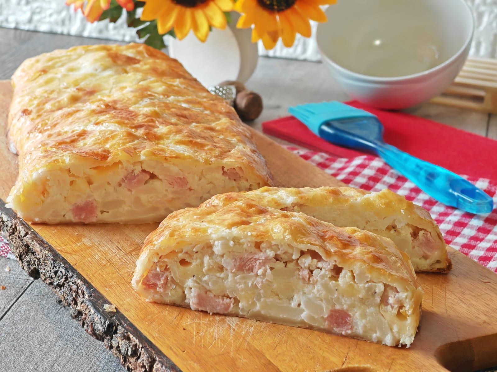 Hartige bloemkoolstrudel