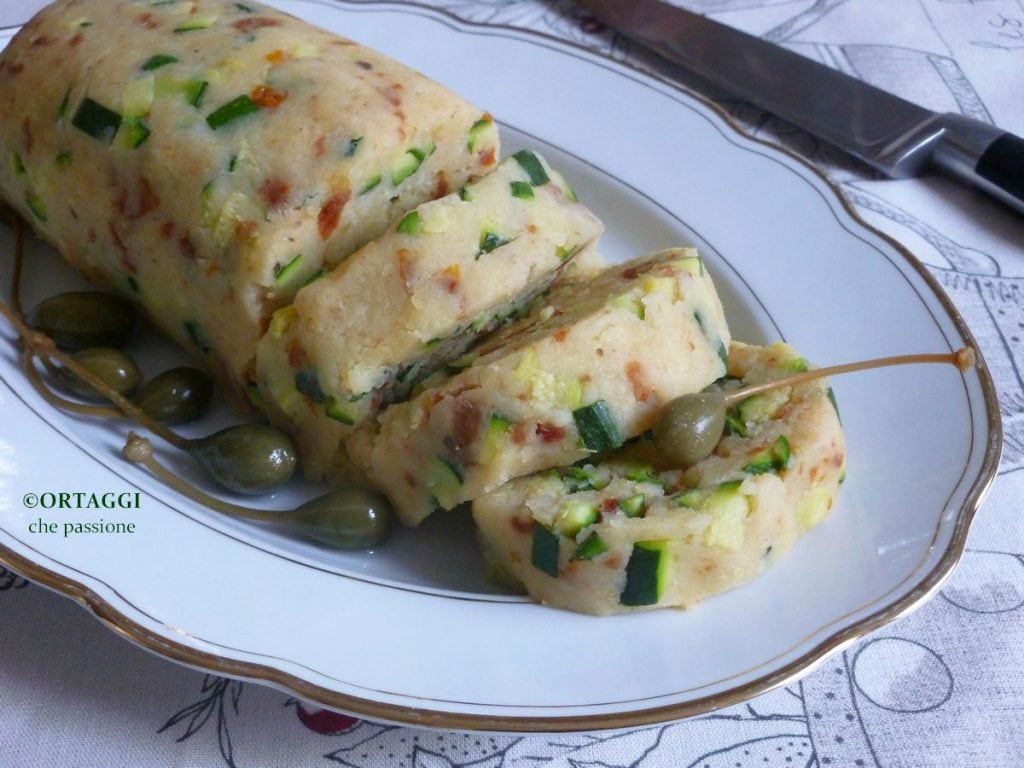 Koude groente gehaktbrood VEGAN RECEPT van Sara