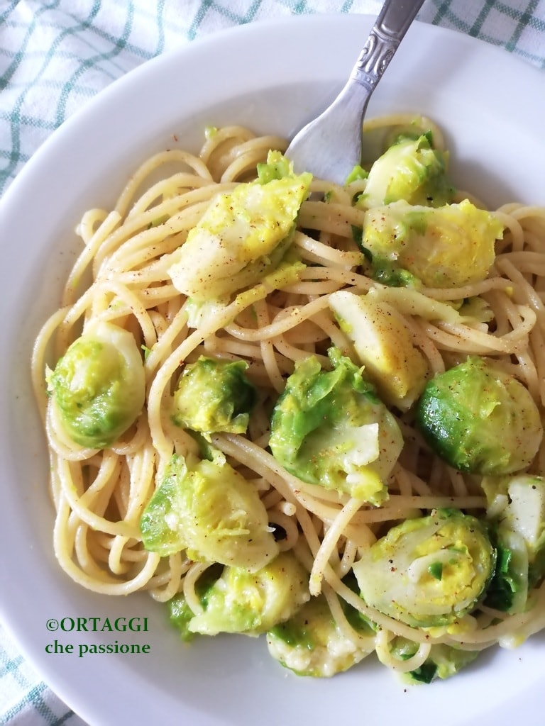 pasta met spruitjes LIGHT