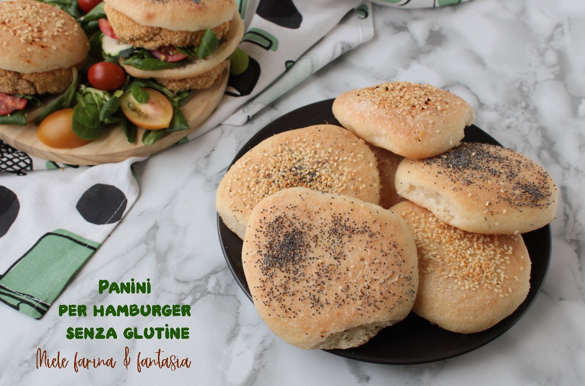 Glutenvrije hamburgerbroodjes