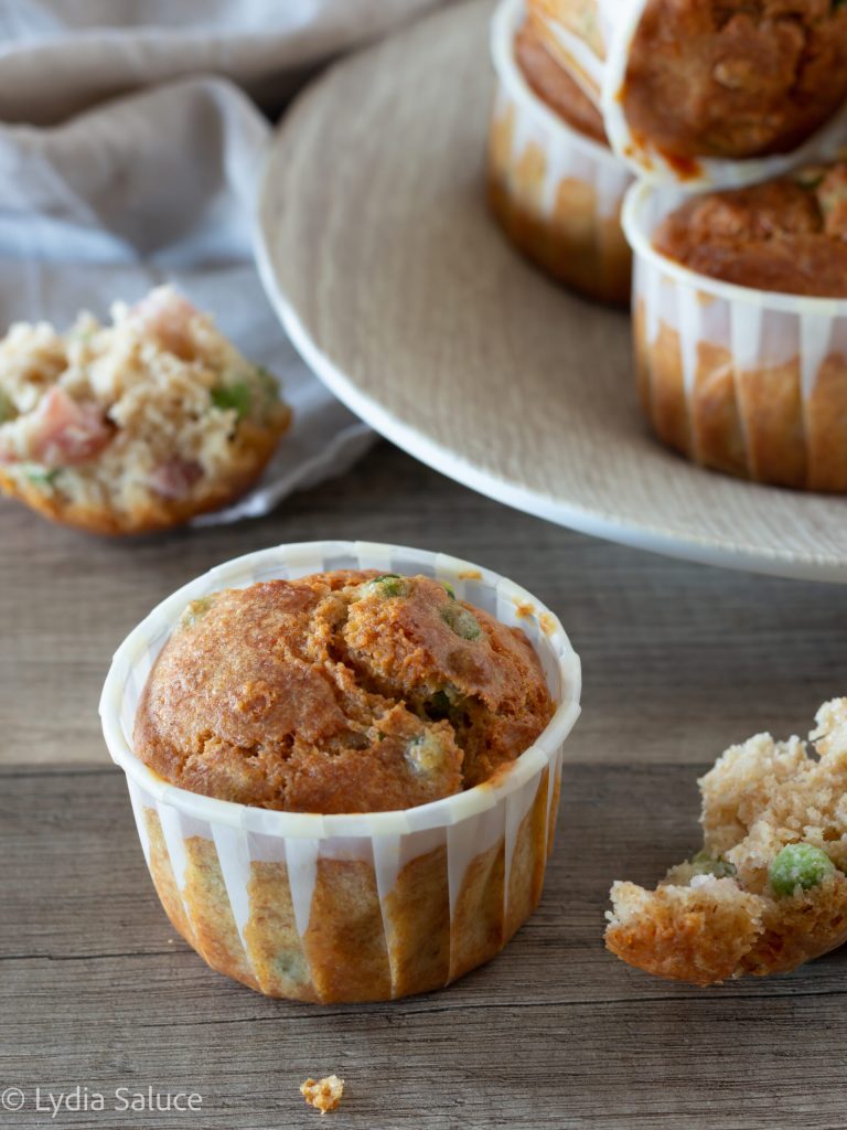 zeven potjes hartige muffins