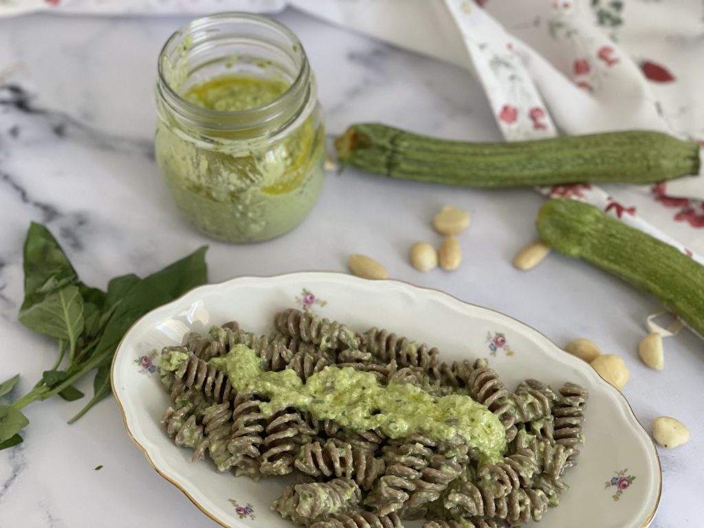 vegan courgettepesto
