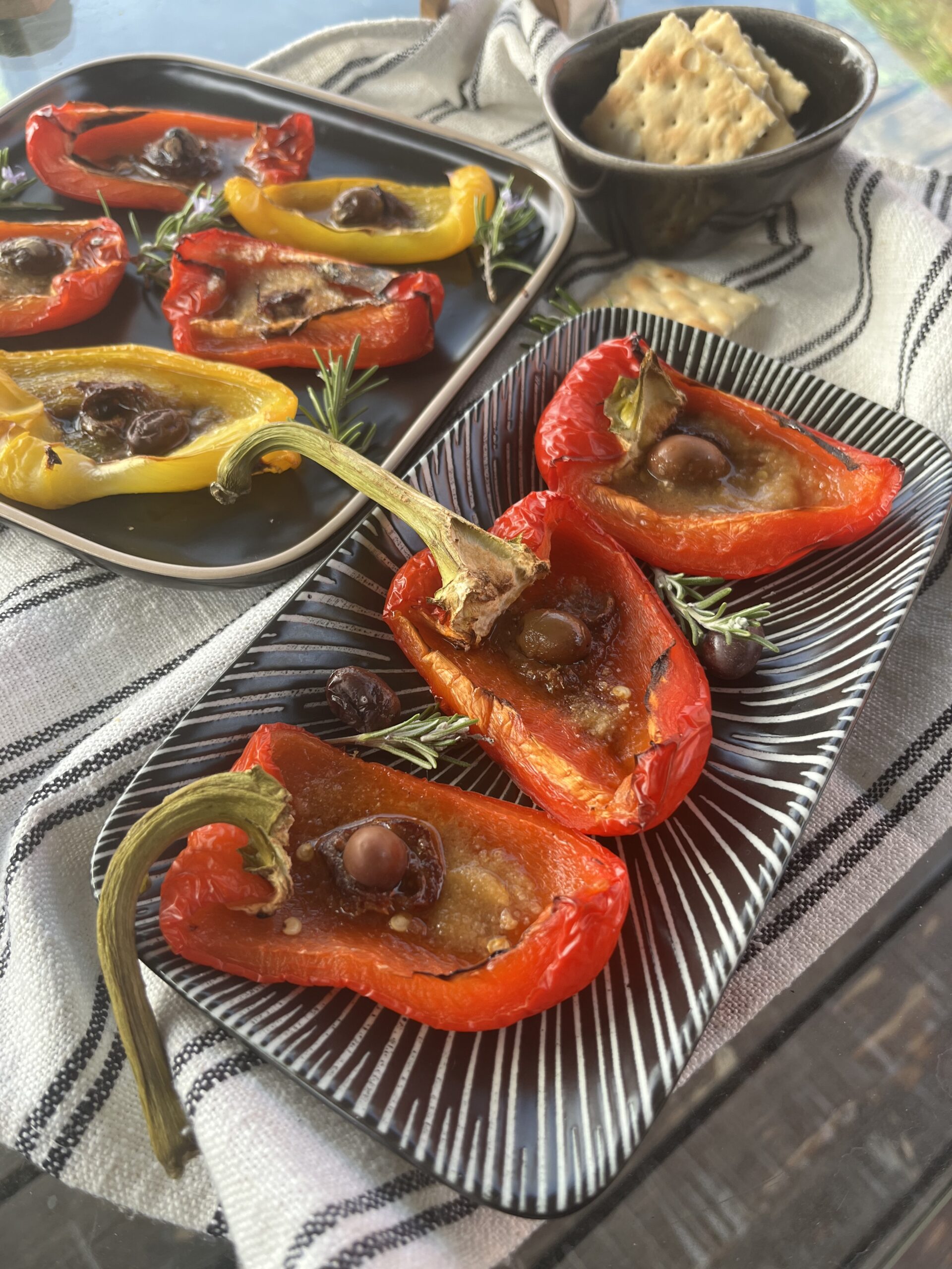 Geroosterde paprika’s