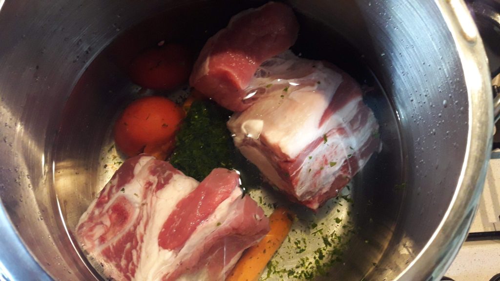 Recept van quadrucci in rundvleesbouillon