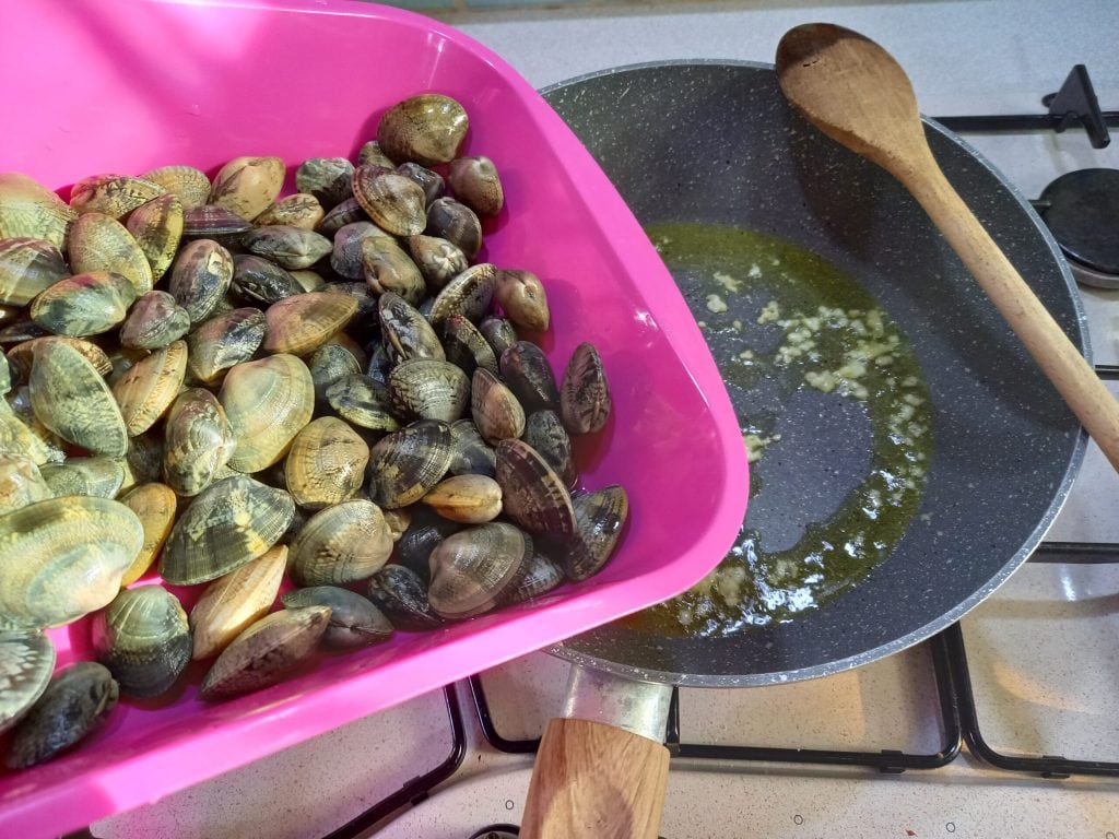 Paccheri met zeevruchten