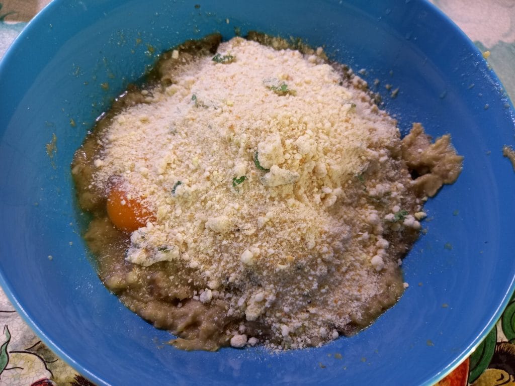 Gehaktbrood van aubergine in de oven dieet