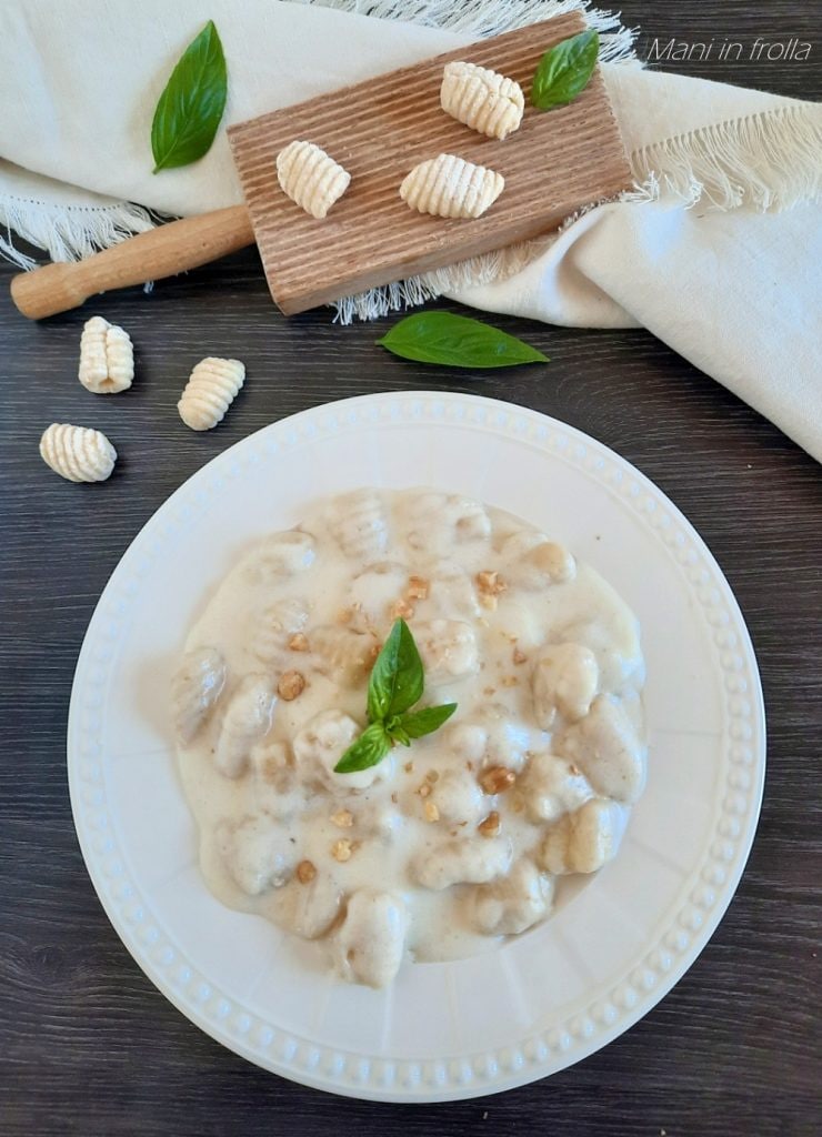 Gnocchi met drie kazen