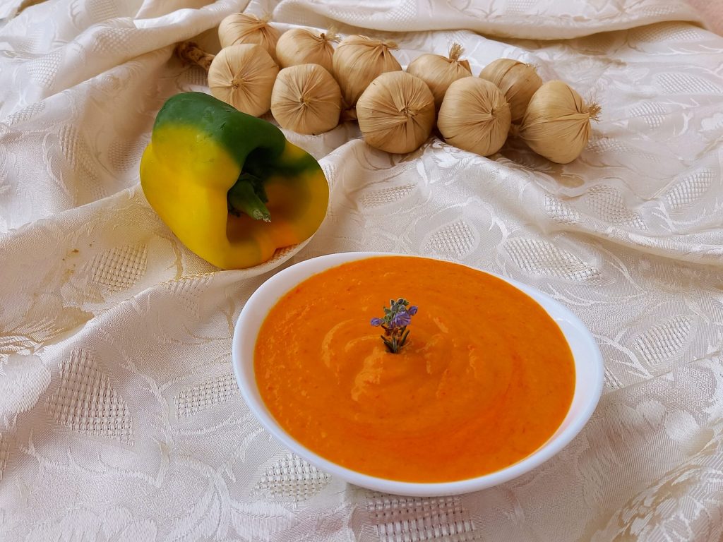 Paprikacrème voor meerdere recepten