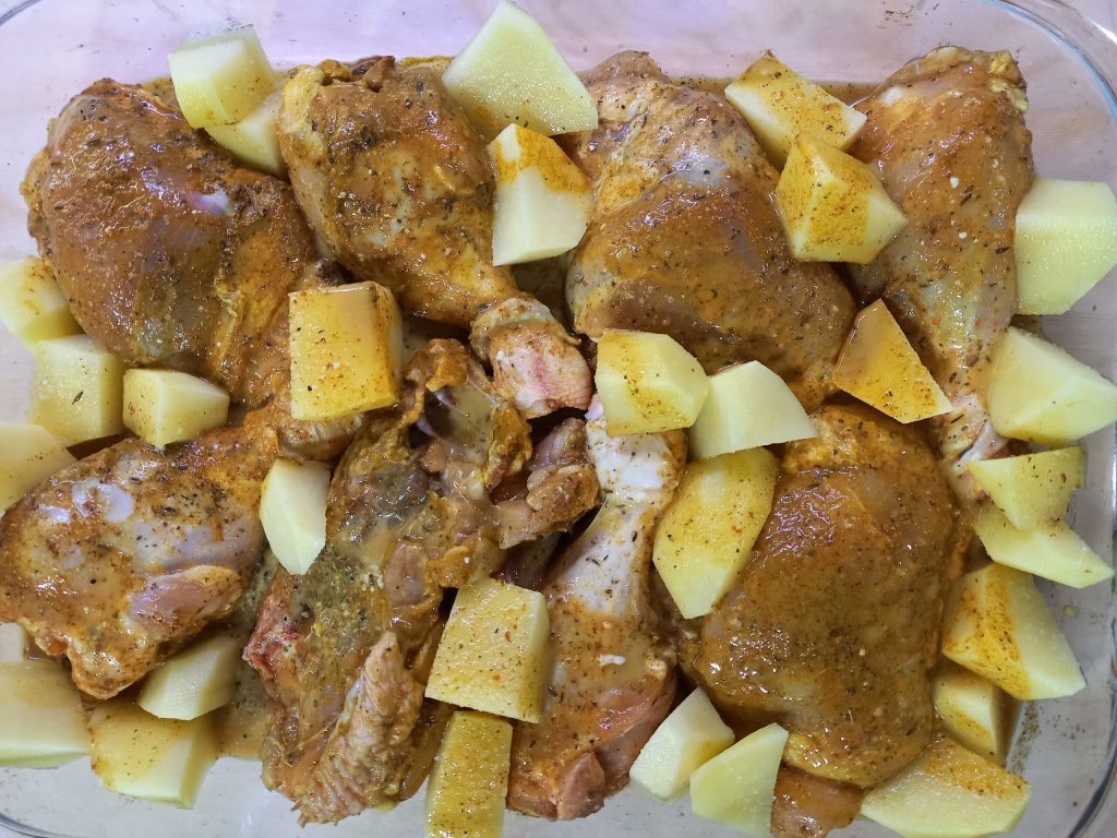 Recept voor kip met yoghurt en specerijen