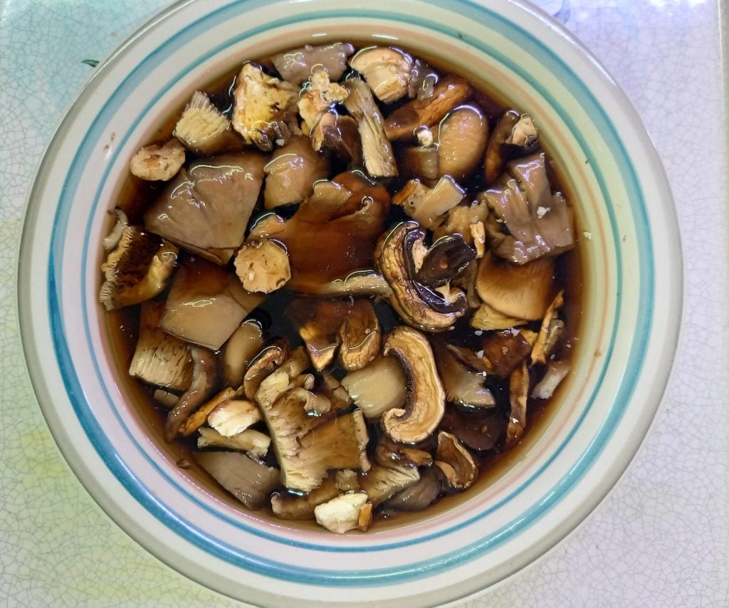 gedroogde champignons