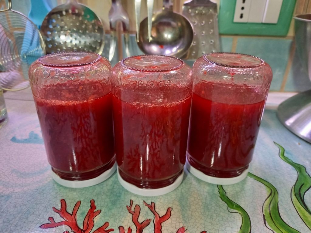 Kersencompote zonder suiker of zoetstof