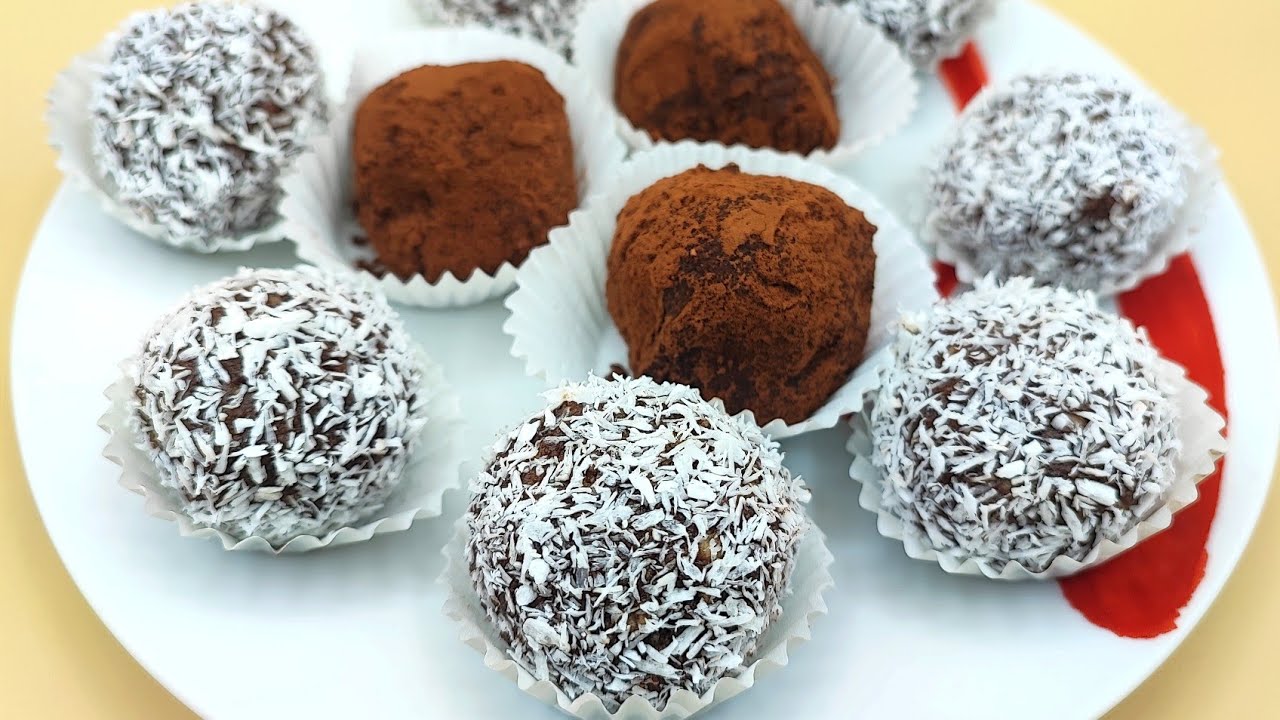 Snelle koekjes- en mascarponetruffels