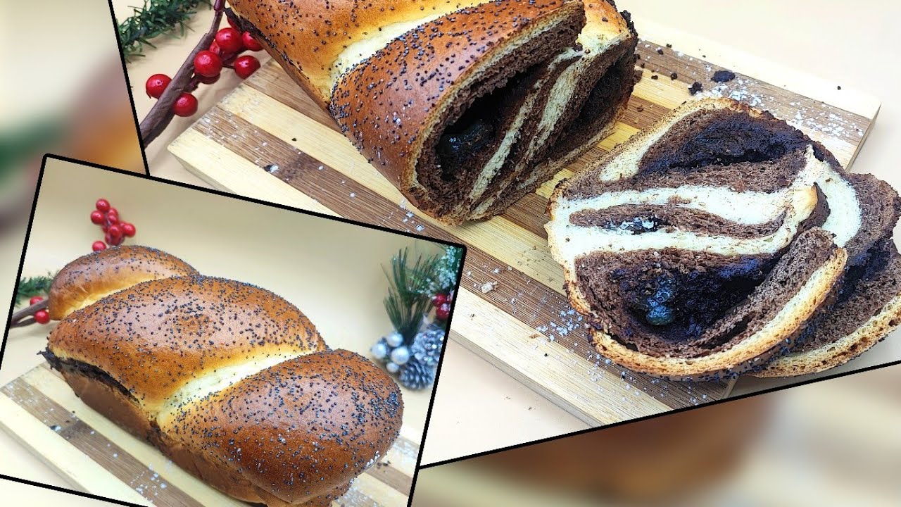 Cozonac met dubbele deeg