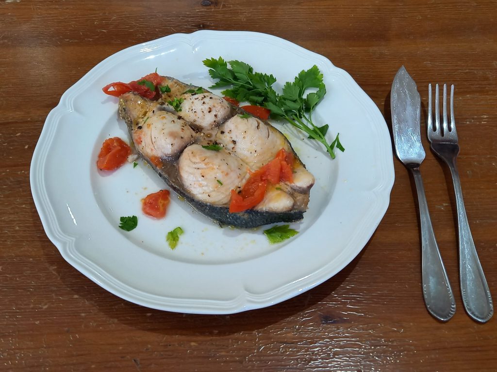 Het recept voor gestoofde Lampuga