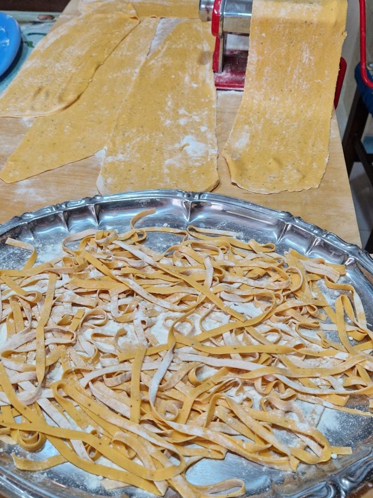 Pompoenpasta zonder eieren